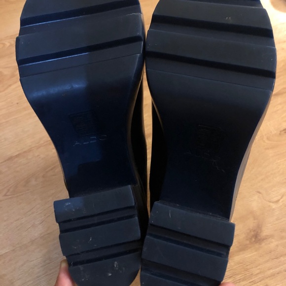 ALDO Serinna Navy Platform Boot - Picture 8 of 9